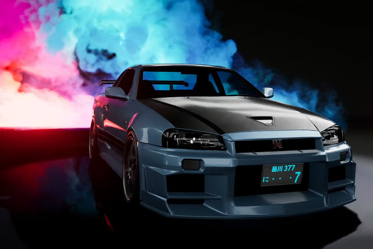 Nissan Skyline R34 GT-R. Source: Genki Co., Ltd.