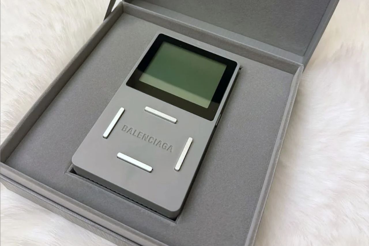 Balenciaga Unveils Limited-Edition Handheld Console With a Single Title on It