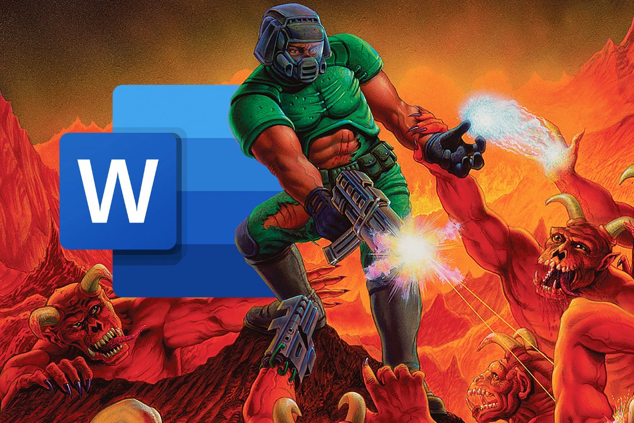 Doom is Now Playable in Microsoft Word