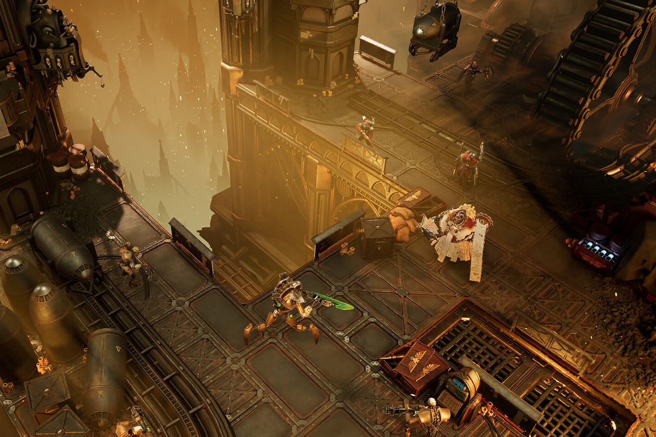 Warhammer 40,000: Mechanicus II development footage. Source: Bulwark Studios/Kasedo Games