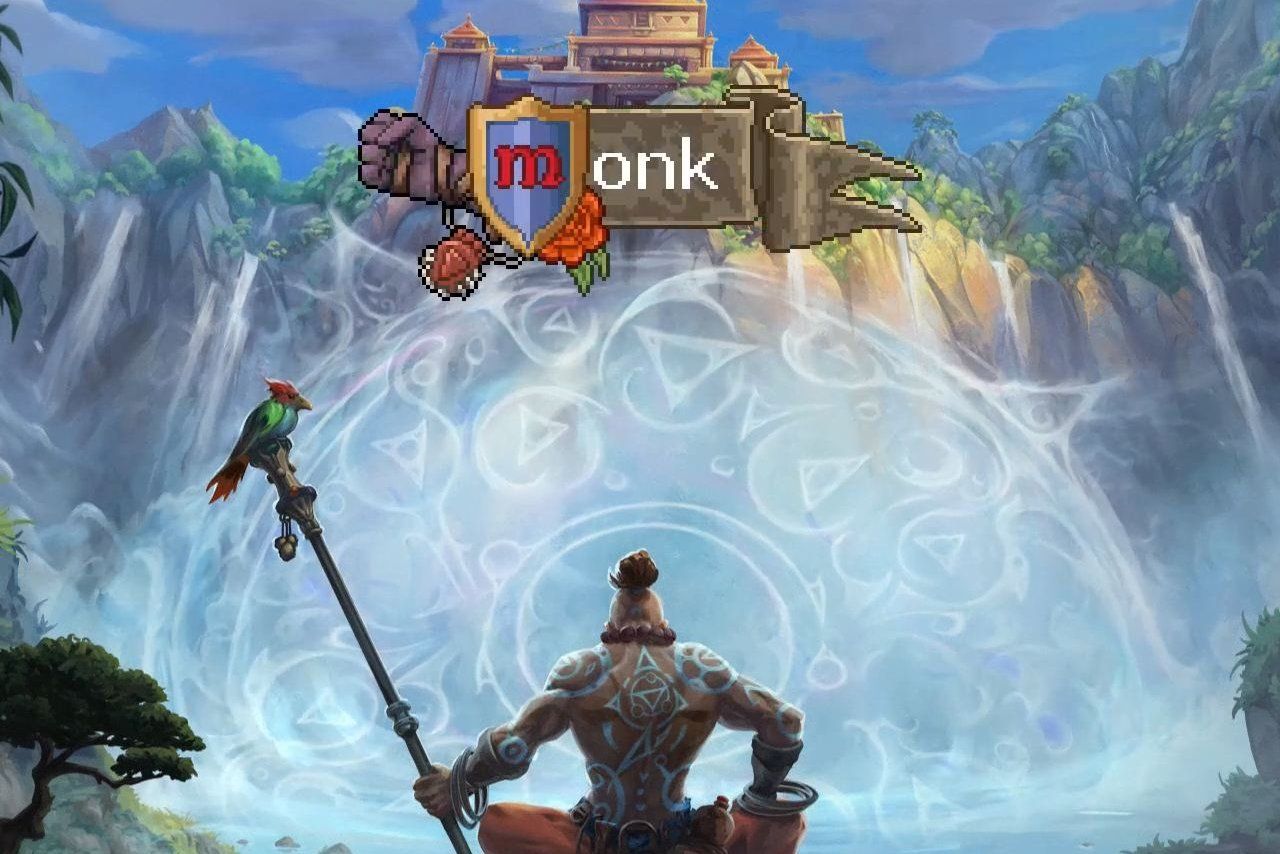 Monk in Tibia