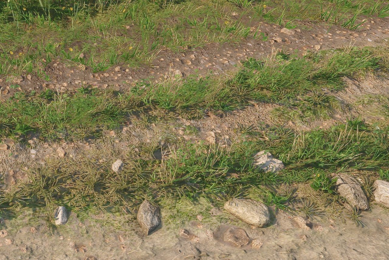 Benefits of anisotropic filtering and anti-aliasing in Kingdom Come: Deliverance II.