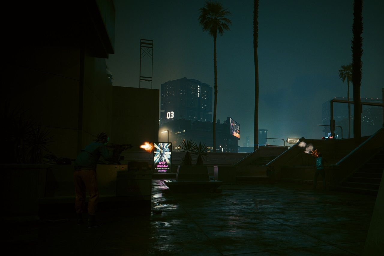 Screenshot from Cyberpunk 2077.