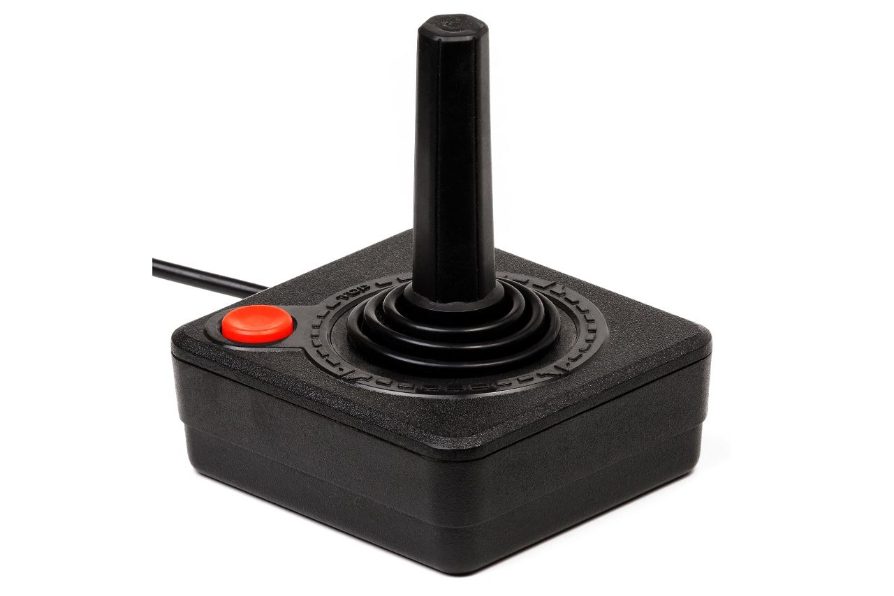 Atari 2600 joystick CX40. Source: Wikipedia