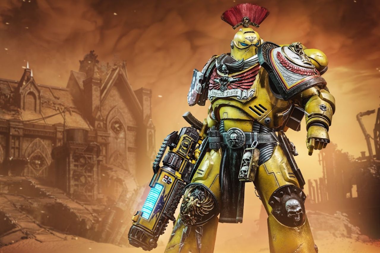Imperial Fists. Source: Warhammer 40,000: Space Marine 2