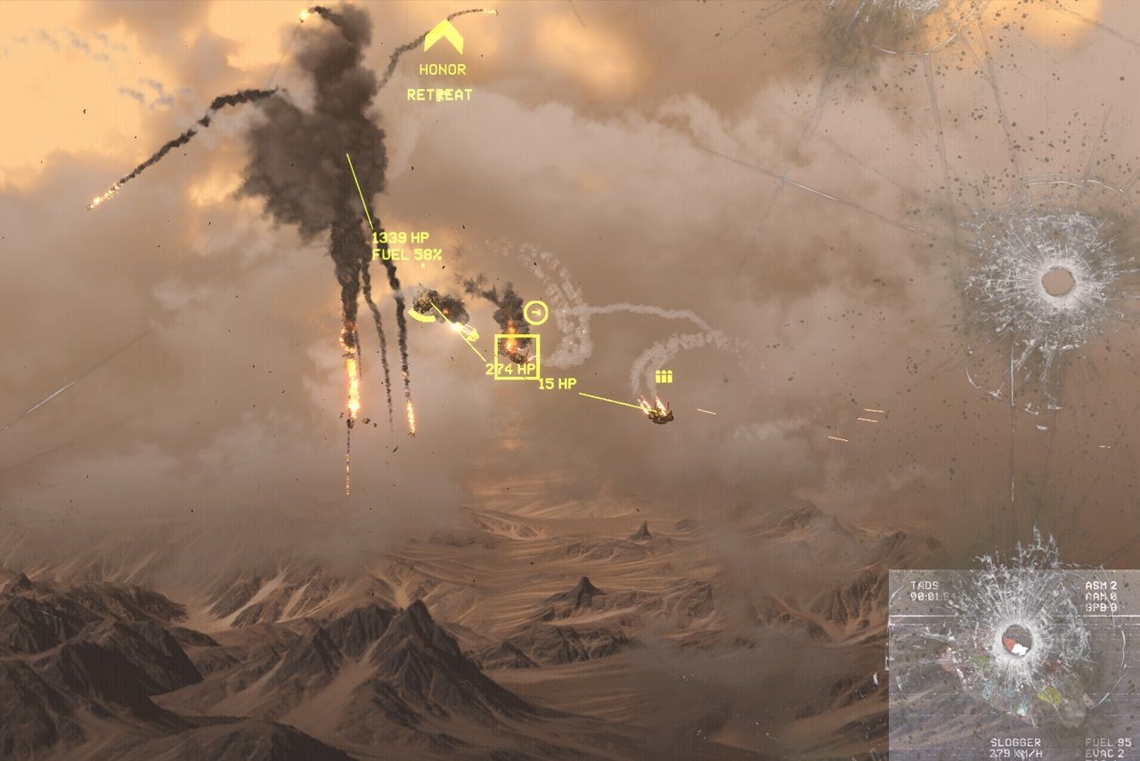 Mouse sensitivity as core gameplay feature, HighFleet