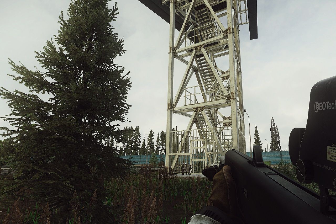 Anti-aliasing and DLSS in EFT.