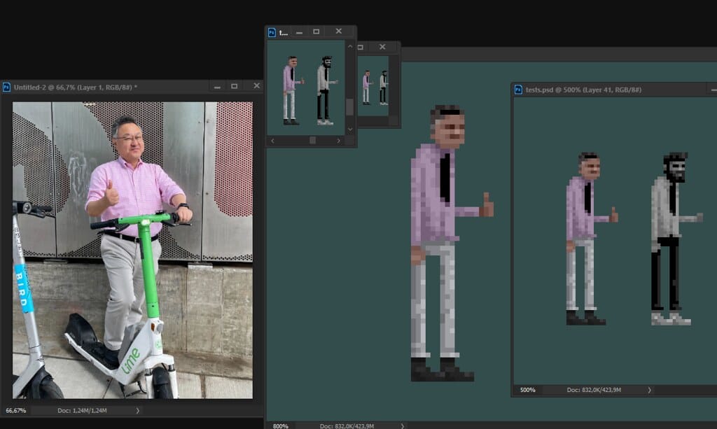 Shuhei Yoshida's skin in Bionic Bay. Source: PlayStation