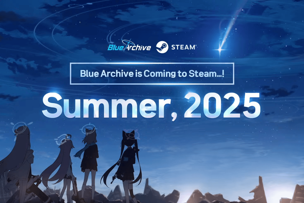 Blue Archive Steam Port Announced for Release in Summer of 2025