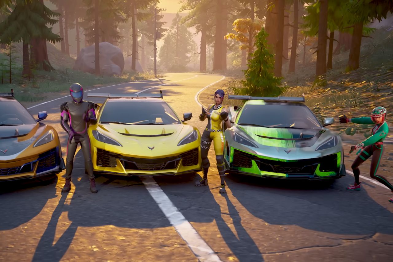Fortnite Awards Players With Chevrolet Corvette ZR1 In-Game, Collaborates With Rocket League