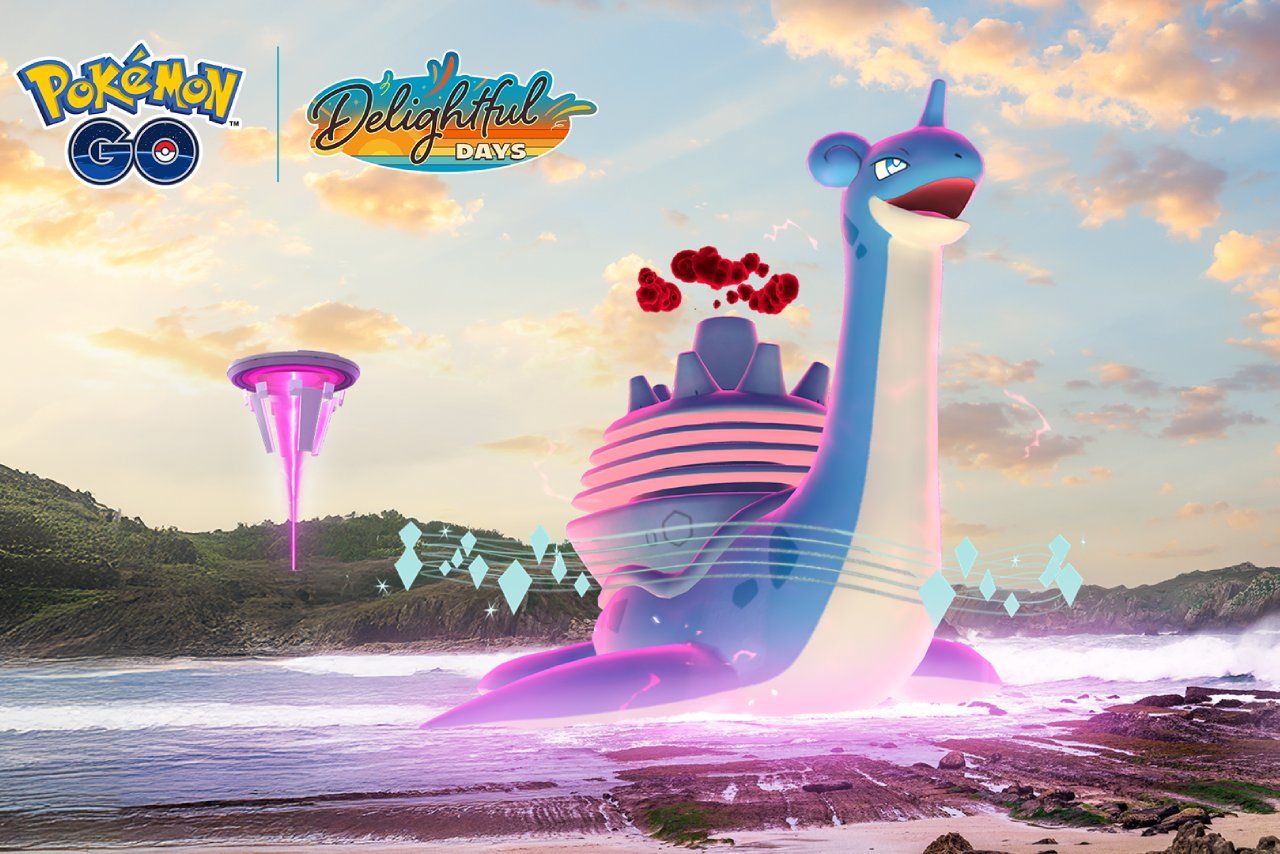 Pokémon GO Announces Gigantamax Lapras Max Battle Day; Happens Later This Month