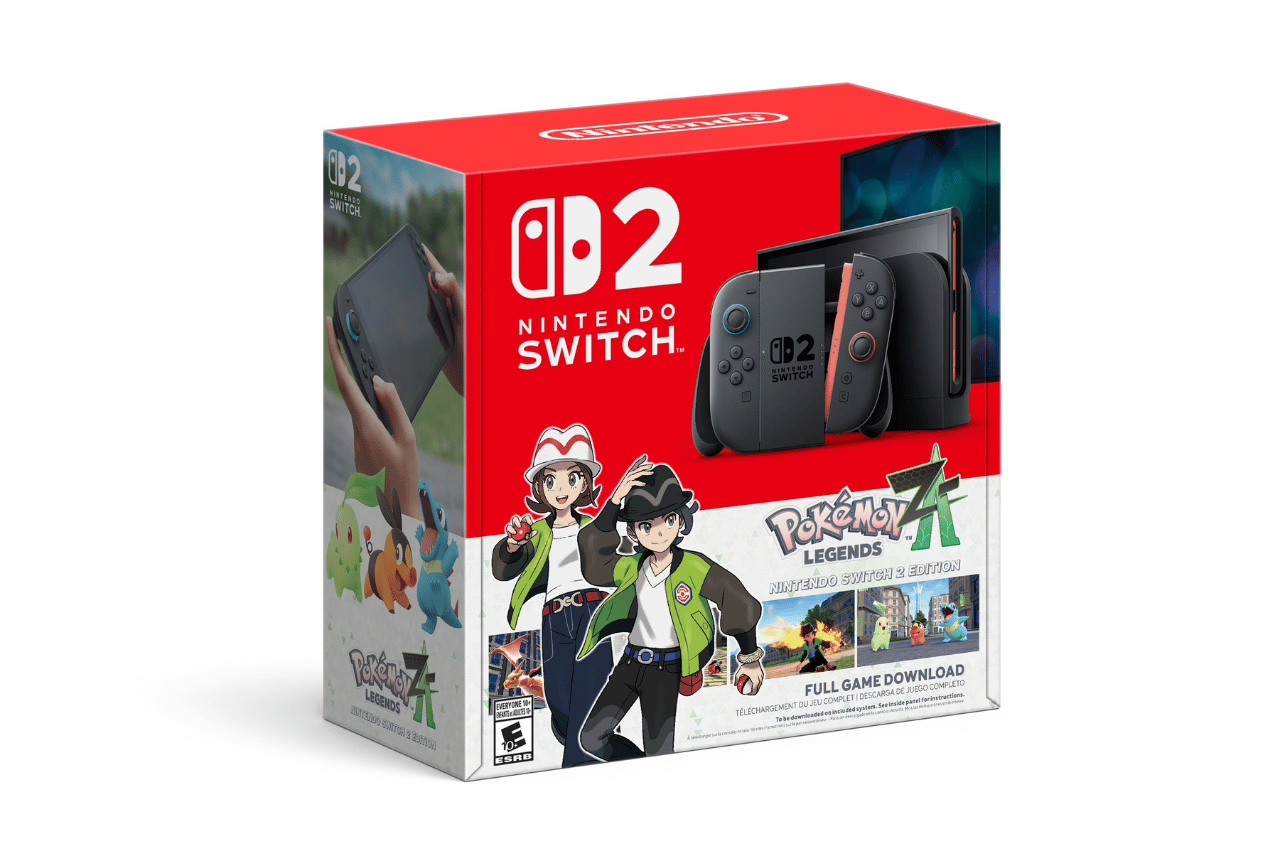 Pokémon Legends: Z-A Nintendo Switch 2 Bundle to Cost $499.99