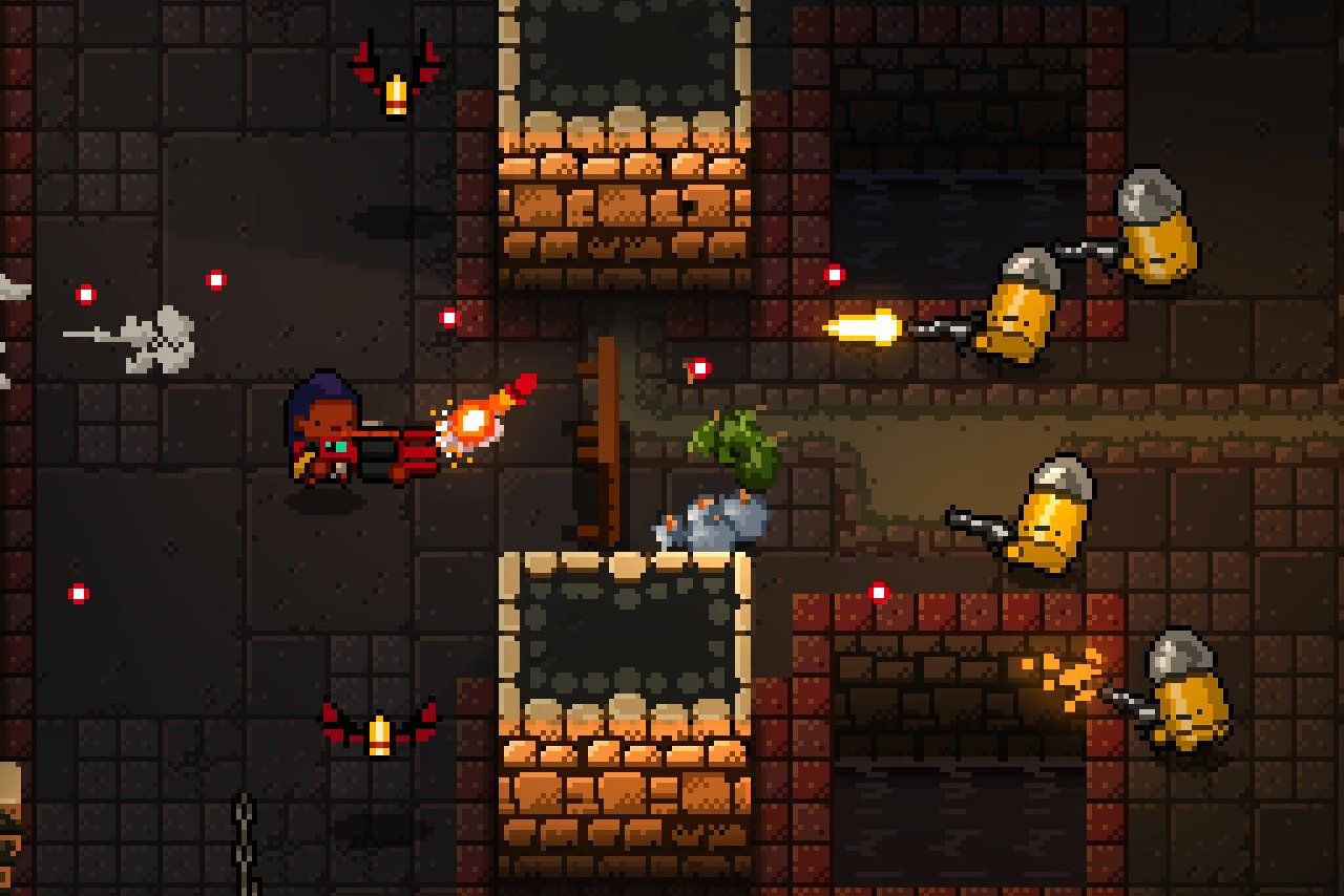 Enter the Gungeon Launches on iOS and Android; Exit the Gungeon Also Back on Mobile Stores