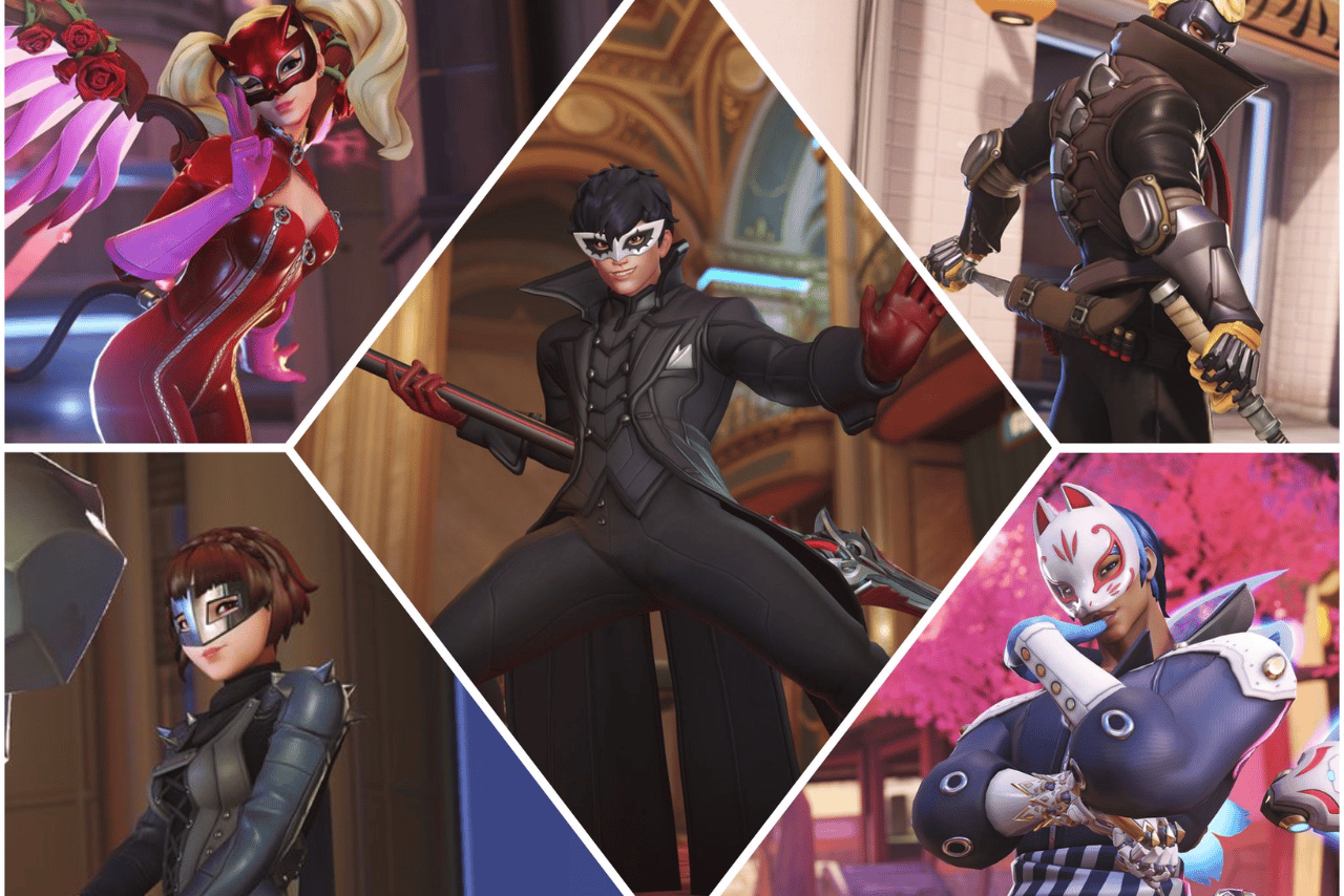 Overwatch 2 x Persona 5 Skins Revealed with Collaboration Beginning Soon