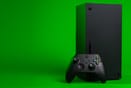 Xbox Series X with gamepad