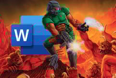 Doom is Now Playable in Microsoft Word