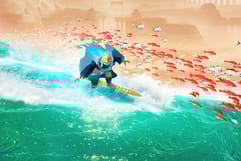 Sword of the Sea Launches Globally, Joining PlayStation Plus Game Catalog