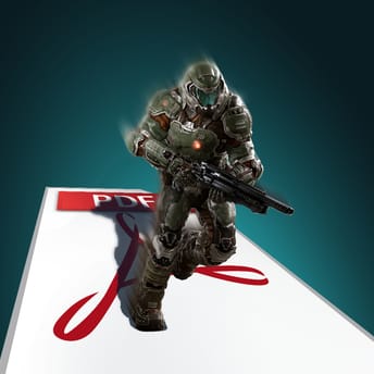 Doom is Now Running Inside PDF File