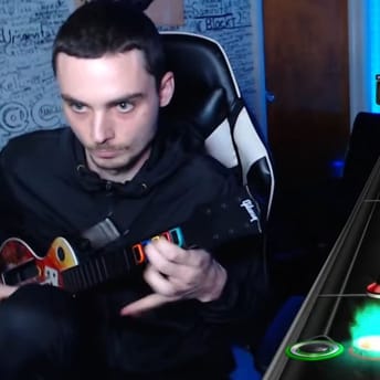 A Streamer Has Full Combo’d The Hardest Guitar Hero Song at 200% Speed
