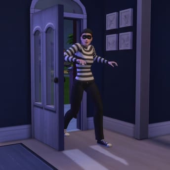 The Sims 4 Sees the Return of An Iconic NPC, The Burglar