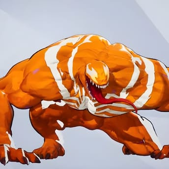 Venom’s Hyper Orange Costume Arrives in Marvel Rivals This March