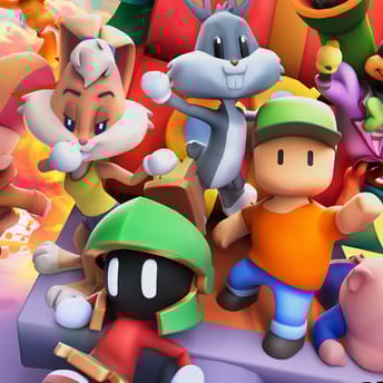 Stumble Guys Launches Looney Tunes Crossover and Its First-Ever Third-Person Shooter Mode