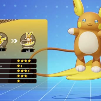 Alolan Raichu Glides to Battle in Pokémon Unite Today
