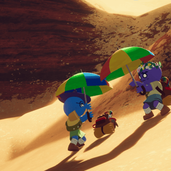Peak The MESA Update Added Balloons, Parasol, and Dynamite