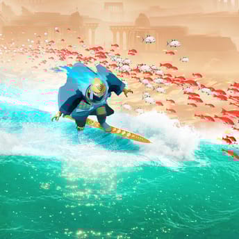 Sword of the Sea Launches Globally, Joining PlayStation Plus Game Catalog