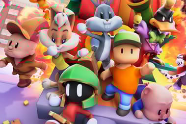 Stumble Guys Launches Looney Tunes Crossover and Its First-Ever Third-Person Shooter Mode