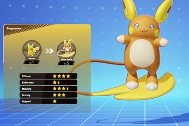 Alolan Raichu Glides to Battle in Pokémon Unite Today