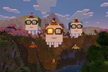 Mojang Announces Next Minecraft Update, Chase the Skies, Featuring Flying Ghasts and a Player Locator