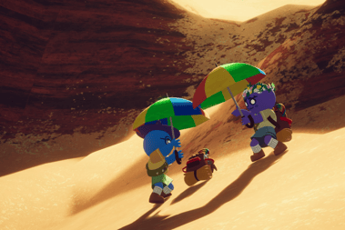 Peak’s Mesa Update Added Balloons, Parasols and Dynamite