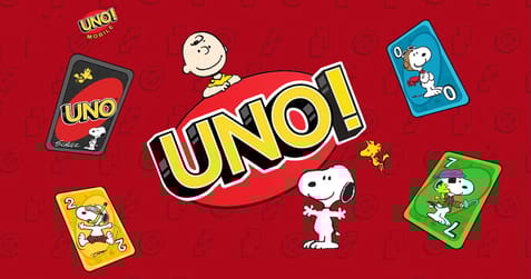 UNO! Mobile Draws Collaboration With Snoopy & the Peanuts Universe