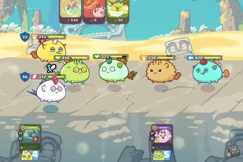 Axie Infinity gameplay, web3 gaming