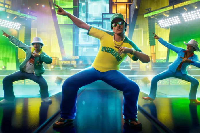 Bruno Mars Takes Over Fortnite Festival from Sabrina Carpenter