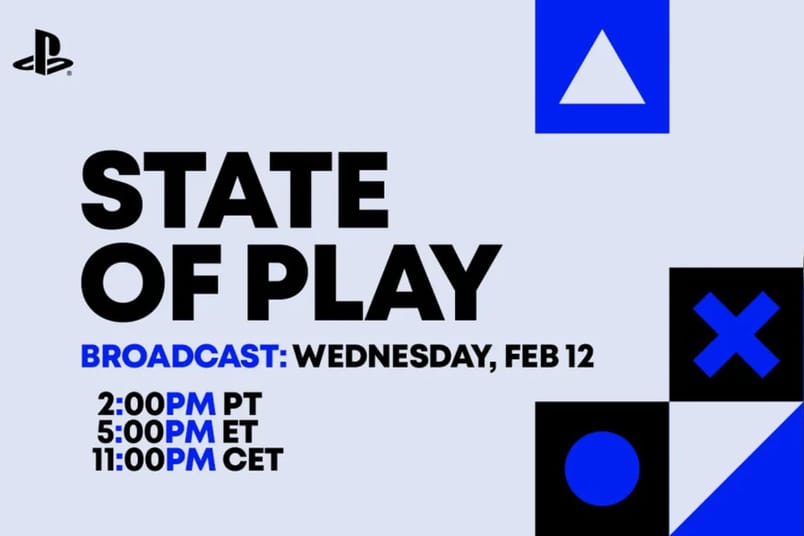 Sony Announces Playstation State of Play for February 12