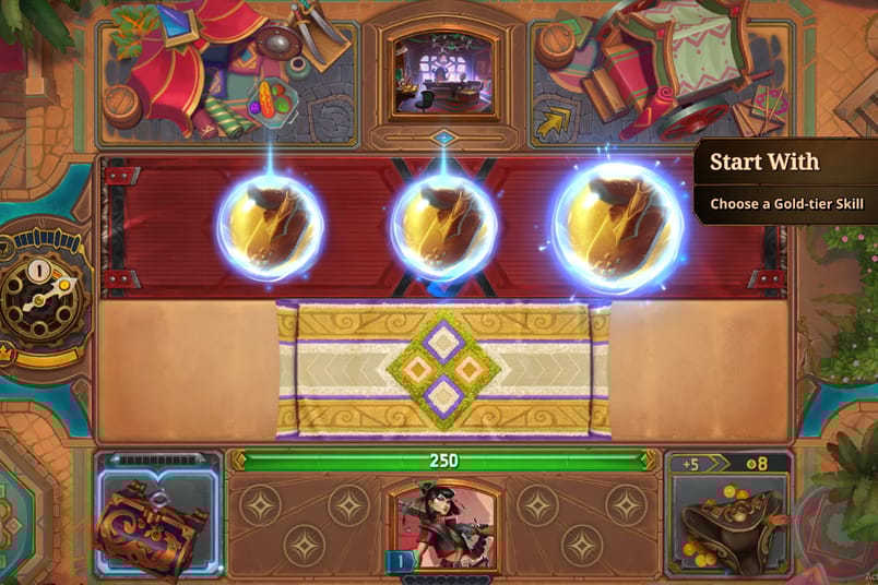 the bazaar start skill