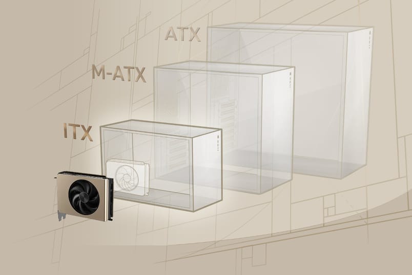 GeForce RTX™ 5060 8G INSPIRE ITX reference Illustration. Source: MSI