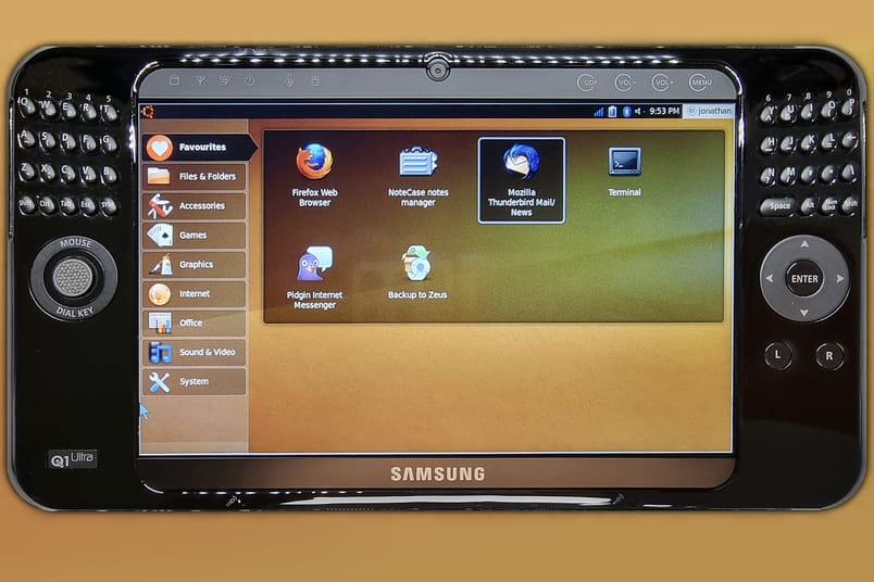 Samsung Q1 handheld PC