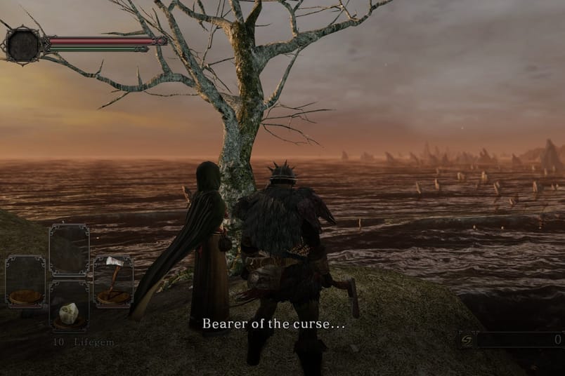dark souls II, majula