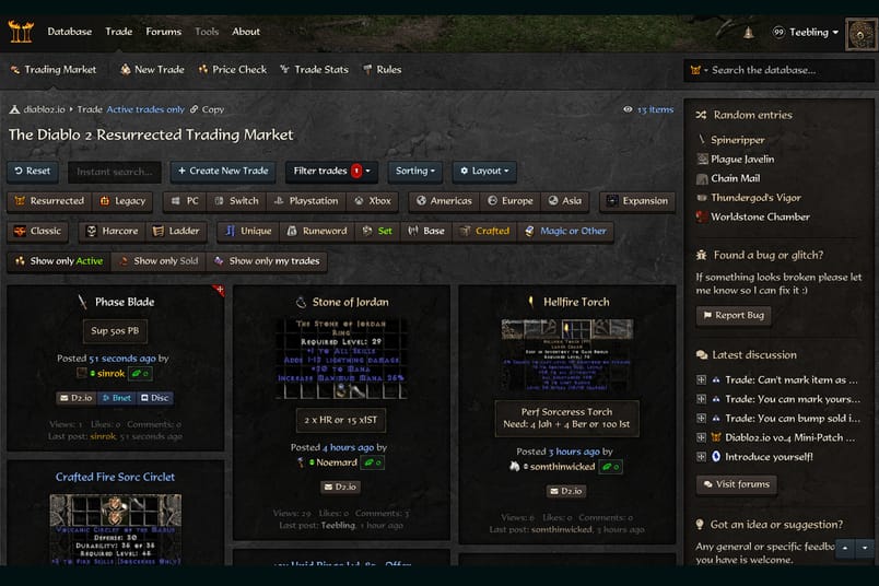 diablo II rmt