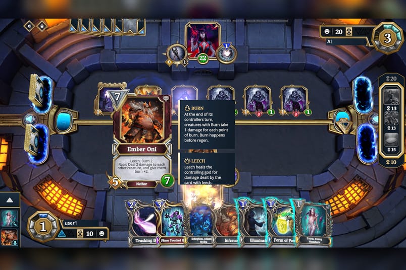Gods Unchained web3 game