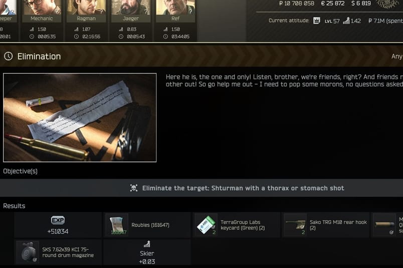 tarkov lab cards