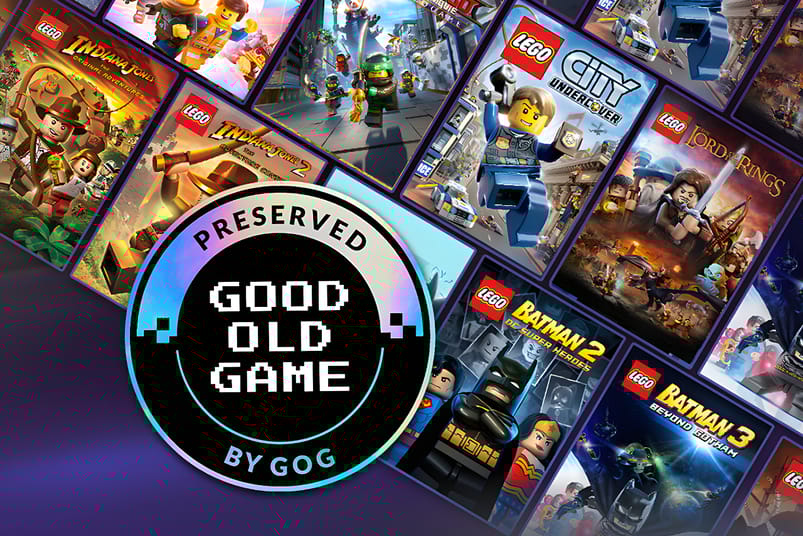 GOG Expands Preservation Program with 11 Classic LEGO Games