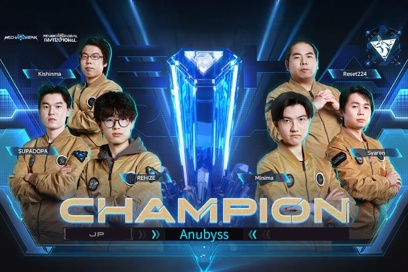 Japanese Team Anubyss Wins Mecha Break Pre-Launch Invitational