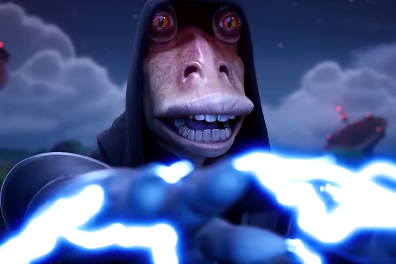 Fortnite’s Darth Jar Jar Skin is Locked Behind 1.28 Million XP
