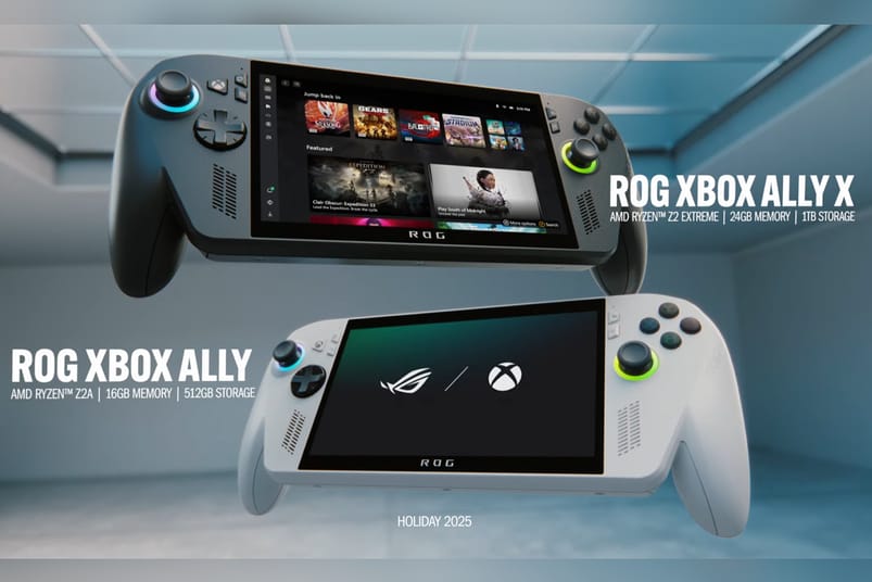 Xbox-Branded ASUS ROG Ally Handhelds Announced for Holiday 2025